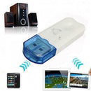 1Pc Wireless Car USB Bluetooth Stereo Audio Music Speaker Receiver Adapter