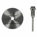 7x HSS Circular Wood Cutting Saw Blade Discs Mandrel Mini Drill For Rotary
