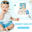 Kids Wooden Memory Match Stick Chess Game Fun Block Board Educational Toys A
