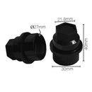 5x 27mm Universal Car Auto Plastic Wheel Lug Nut Covers Caps OEM 156462 APT