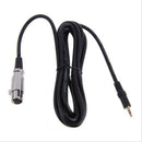 10FT XLR 3 Pin Female to 1/8" 3.5mm Stereo Jack Microphone Audio Cord CableS Bj