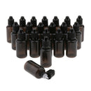 20 Pieces 30ml UV Resistant Eye Liquid Smoke Dropper Bottle, Empty Squeezable