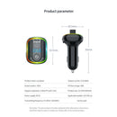 T829 18W Wireless Handsfree Car Bluetooth Adapter PD Charger FM MP3 Audio Player