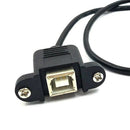 50CM 5 Pin Motherboard Female Header to USB Type B Female Adapter Dupont Ex