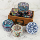 6Pcs Candle Tin Jars Candle Making Set Holder Storage Case for Dry Storage