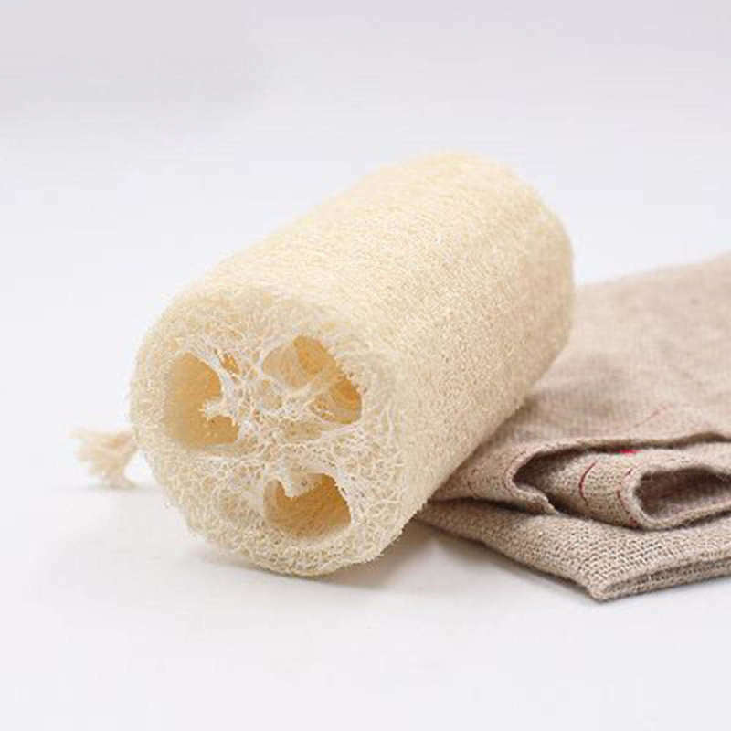 Natural Loofah Luffa Loofa Spa Bath Brush Sponge Kitchen Clean Scrubber Exotic