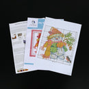 1 set Printed Christmas snowman 11 CT DIY needle and thread Cross Stitch we N8T4