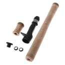 Fishing Rod Composite Cork Reel Wheel Seat Handle DIY Lure Rod Handle Set A