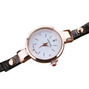Fashion Luxury Rhinestone Bracelet Women Top Quartz Casual Watch Black