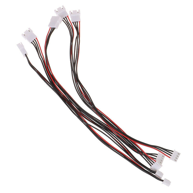 5Pcs JST-XH 4P 20cm 22AWG Lipo Balance Wire Extension Charged Cable Lead C Fh