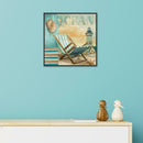 5D DIY Full Drill Diamond Painting Sea Beach Chair Cross Stitch Embroidery