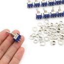 15 Pcs AC 125V 6A SPDT ON-ON 3 Pin Latching Micro Toggle Switch M&O