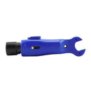 Multifunctional Coax Cable Stripper Adjustable Stripping Tool for RG58/59/6