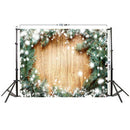 Christmas Backdrop Wood Board Photography Background Cloth Photo Studio Decor