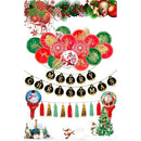 12Inch Decoration Santa Clause Snowman New Year Christmas Balloons Party De