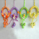 Easter Egg Decoration Wreath Party Fondant Decoration DIY Hanging Ornament  F4V1
