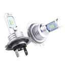 2 Pcs H7 LED Headlight Car 35W 8000K Replace Hi/Lo Beam Bulb
