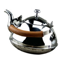 2L Stainless Steel Traditional Hob Kettle for Home, Camping, Boat