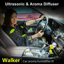 new version of the car aromatherapy humidifier dual USB 360 degree rotation
