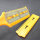 Barber Scissor Hair Cut Styling Razor Magic Blade Comb Hairdressing Tool Kit LJ