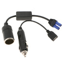 High Quality EC5 Cigarette Lighter&USB Car Charge for Automotive Electronics