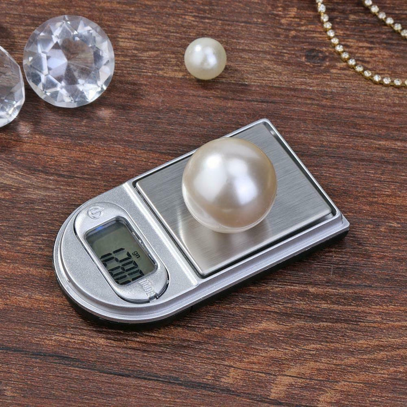 200g/0.01g High Precision Mini LCD Digital Electronic Jewelry Scale (Black)
