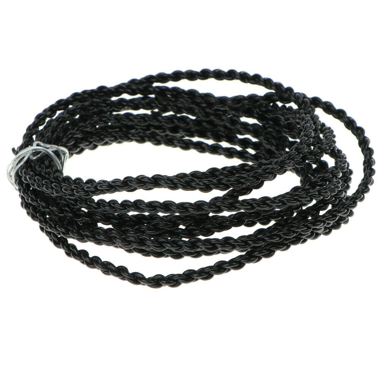 2 Pieces 4 Strands Braided Upgrade Wire 7N OCC Copper Cord DIY for Earphone
