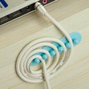 2X Wire Cord Clip Cable Line Holder Tie Fixer Organizer Drop Adhesive Clamp Home
