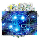 1000pcs DIY Brainstorm Picture Puzzle Educational Learning Assembling Toys