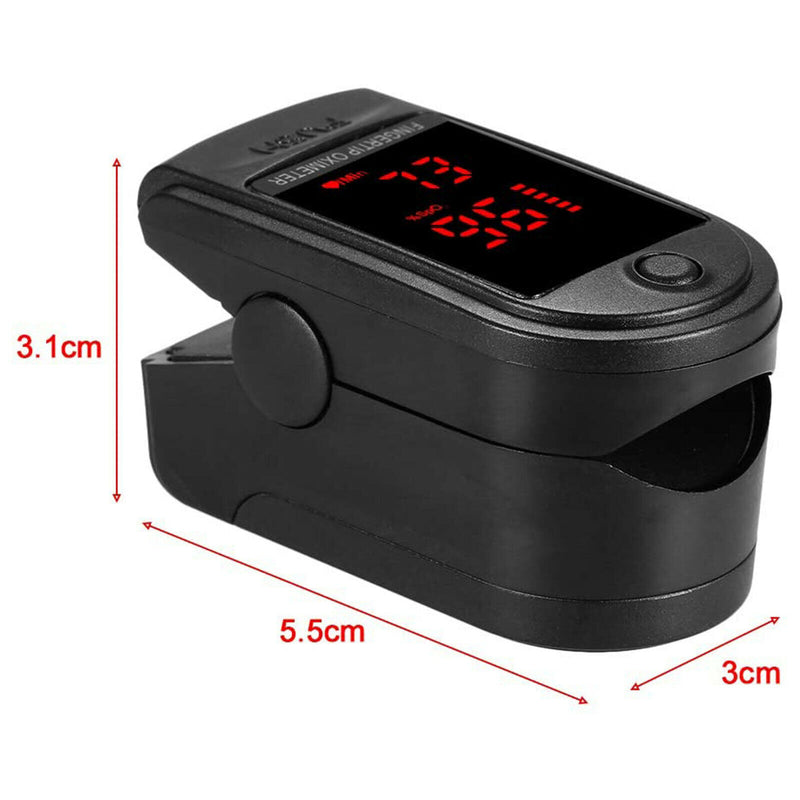 Medical Digital Fingertip Pulse Blood Oximeter Finger Oximetro Home Monitor