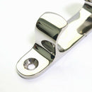 Stainless Steel 6" 150mm Boat Cleat Line Straight Bow Chock Boat Marine 12.5cm