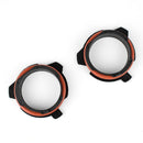 1 Pair H7 LED Headlight Bulb Base Adapters Holders for E39-2 5 Series SLK