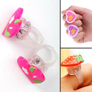 10Pcs LED Light Up Flashing Finger Rings Party Favors Glow Kids Children Toys
