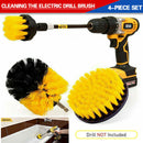 4Pcs 2.5-4'' Electric Drill Brush Tub Cleaner Grout Scrubber Cleaning Combo Tool