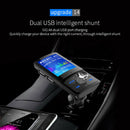 Bc45 Lcd Display Wireless Bluetooth Fm Modulator Transmitter Audio Mp3 Play