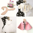 Child Clothes Hangers Ins Nordic Style Wooden Swan Art Crafts Home Decor