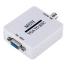 Mini VGA To BNC Video Converter Adapter Conversor Switcher For HDTV Monitor
