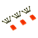 3pcs Fishing Line Rig Beads Heli Beads Swivels Accessories Connector