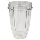 24 Ounce Tall Cup with Lip Rings Compatible for Nutribullet 600W 900W Blend