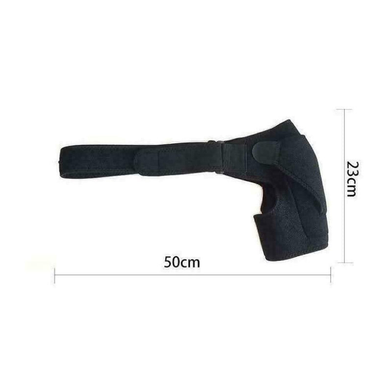 Shoulder Support Brace Back Guard Strap Wrap Belt Band Adju Shoulder Pads T5X4