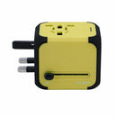 New Universal Travel Adapter Electric Plugs Sockets Converter US/AU/UK/EU w X3Y4