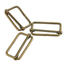 40pcs Metal Adjustable Buckles Square Bag Strap Connectors Bag Accessories
