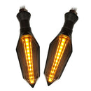 2x Motorcycle Flowing LED Turn Signal Indicator Blinker Light Lamp 12V Modern