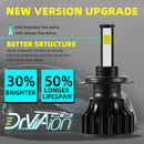 4 Sides H7 LED Headlight Bulb Conversion Kit High Low Beam Fog Lamp 6000K  OZ