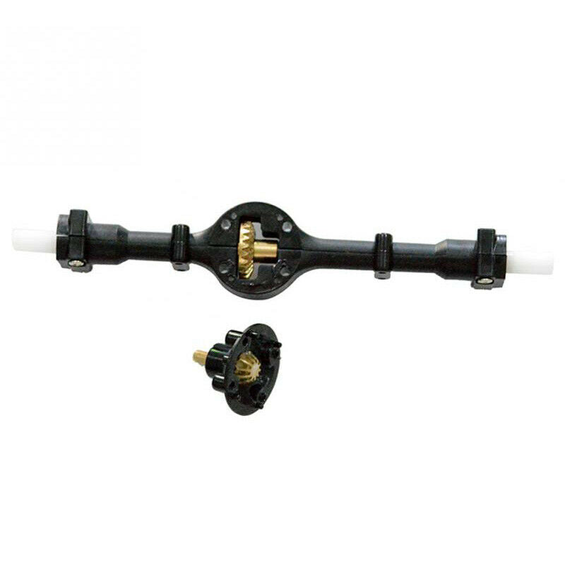 Metal Gear Sturdy Rear Axle Assembly Spare Part for Wpl Fy001 1:16 Rc Truck Q2V7