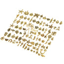 100x/Set Alloy Mix Starfish Tortoise Charms Pendant Jewelry DIY Making Crafts OZ