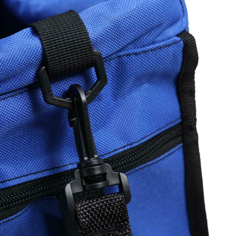 Pet Car Safety Seat Breathable Waterproof Cat Dog Travel Carrier Bag (Blue)