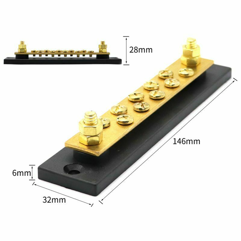 Rv Yacht Confluence Row High Current Line Row 150A 48vdc 10 Bits E6F4