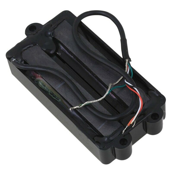 Noiseless Good Balance 4 String Bass Humbucker Double Coil Pickup Black For