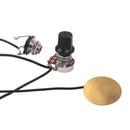 Prewired Cigar Box Guitar Piezo Pickup Transducer String Instrument Parts DIY